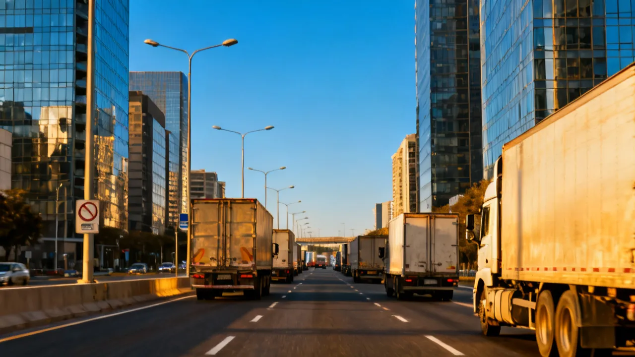 Managing Efficient Truck Fleets Nearby